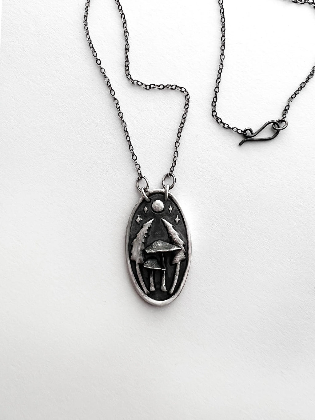 Mushrooms in the Forest Necklaces