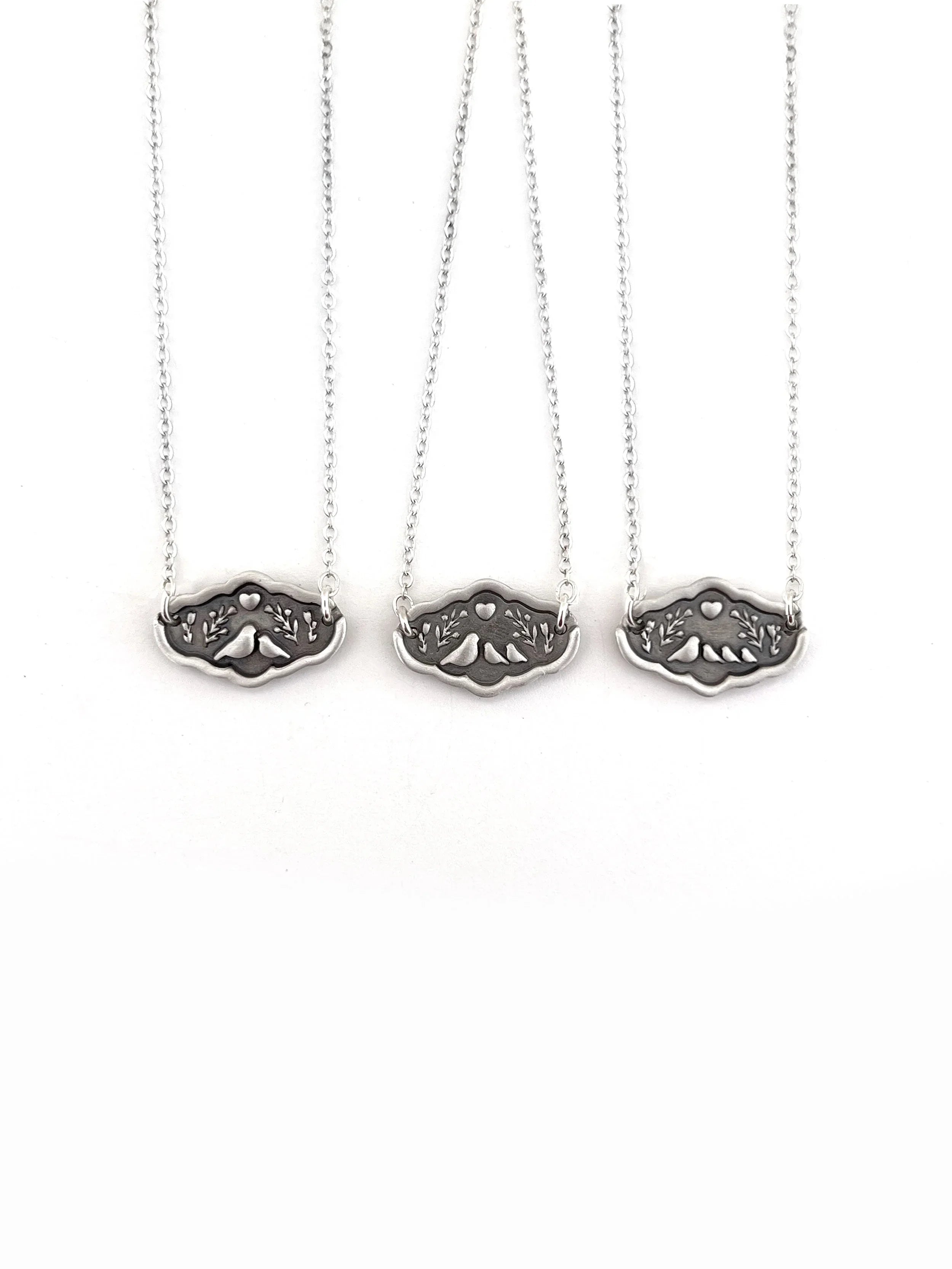 Mother Bird Pendant Necklace