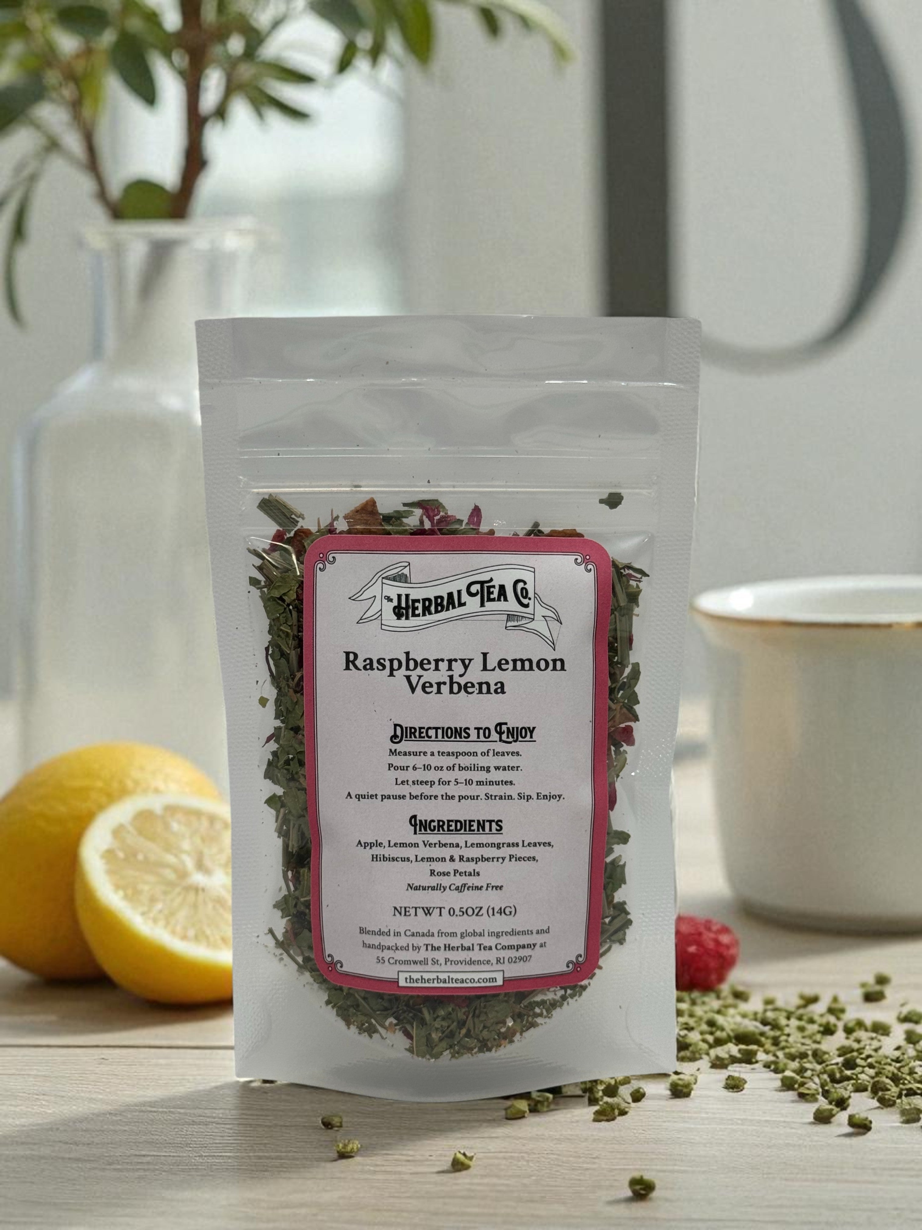 Raspberry Lemon Verbena Herbal Tea