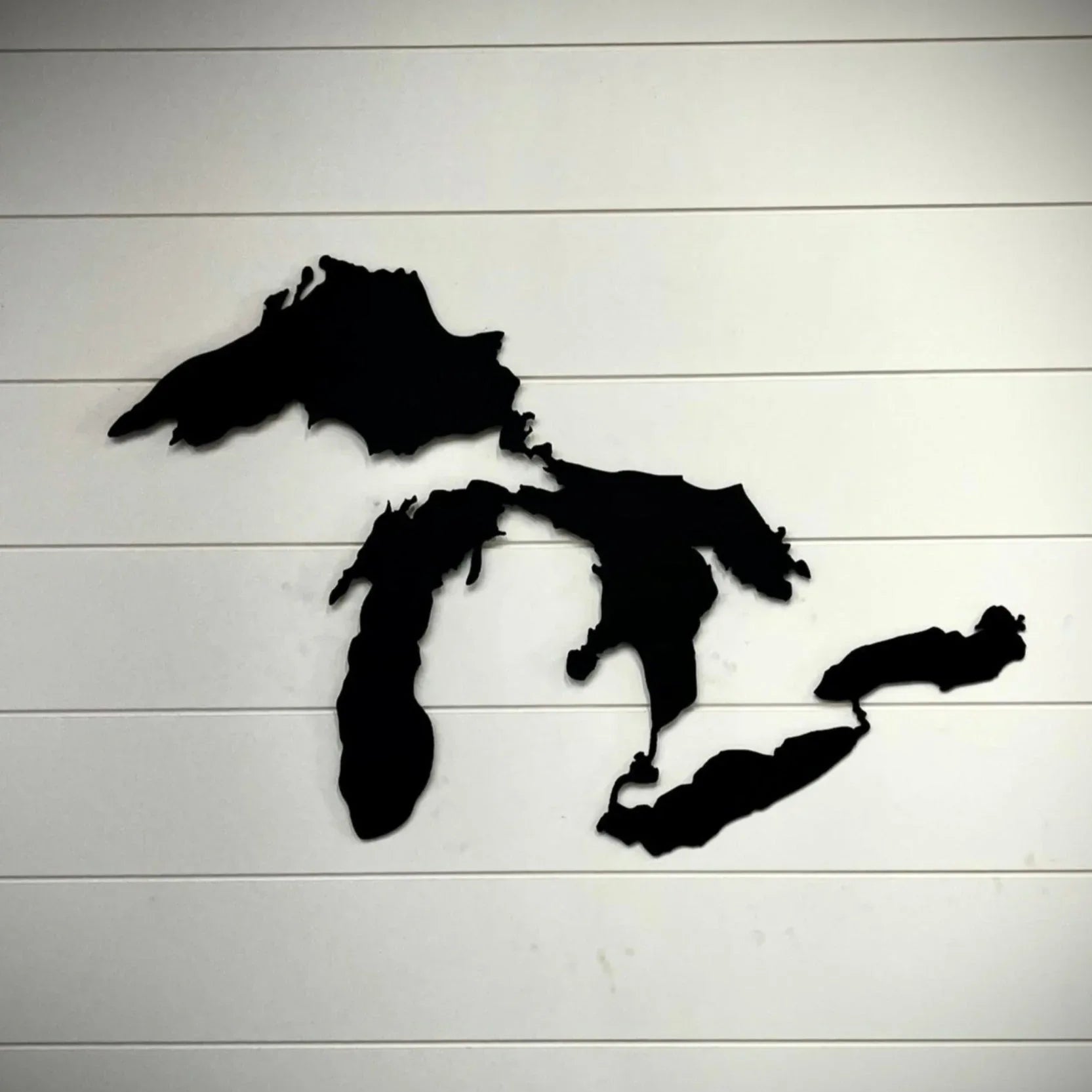 Steel Great Lakes Wall Art