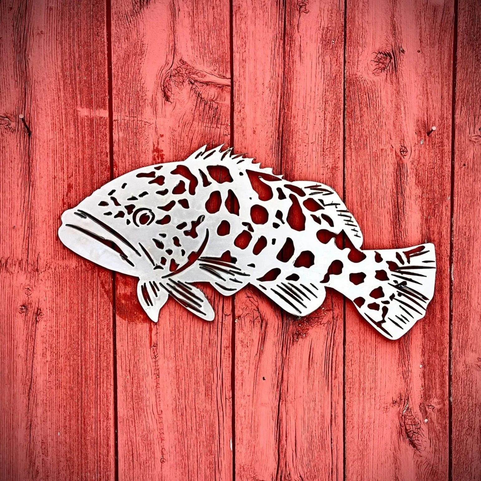 Steel Grouper Wall Art