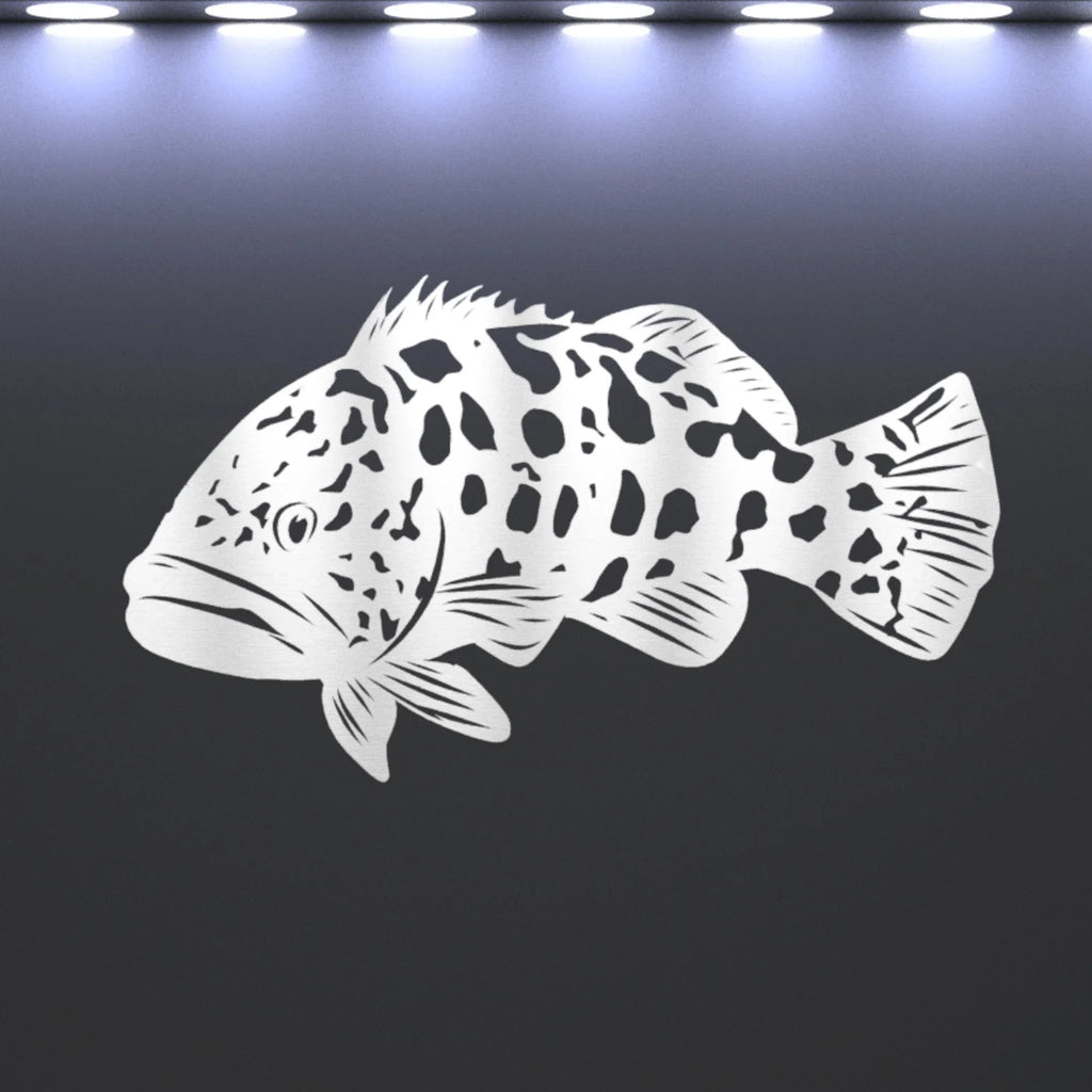 Steel Grouper Wall Art