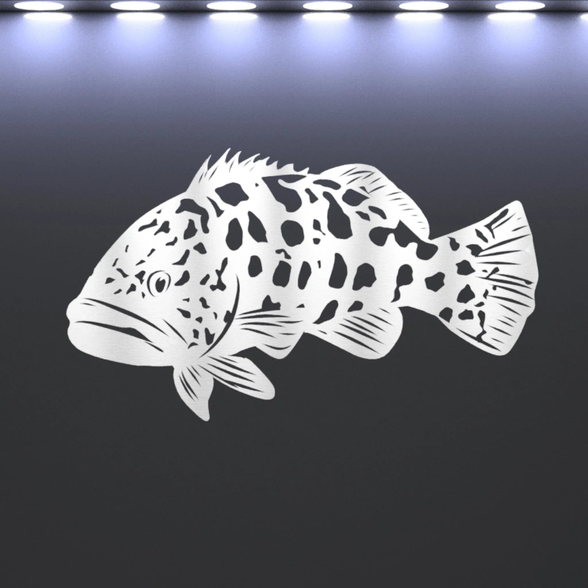 Steel Grouper Wall Art