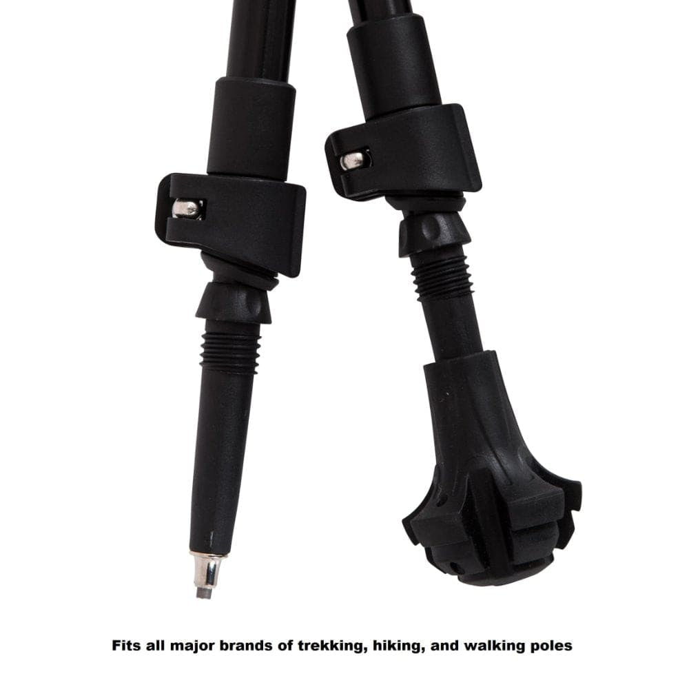 Four Pack of Extra Durable Rubber Replacement Tips (Replacement Feet - Paws - Ferrules - Caps) for Trekking Poles - Fits Most Hiking and Walking Poles.