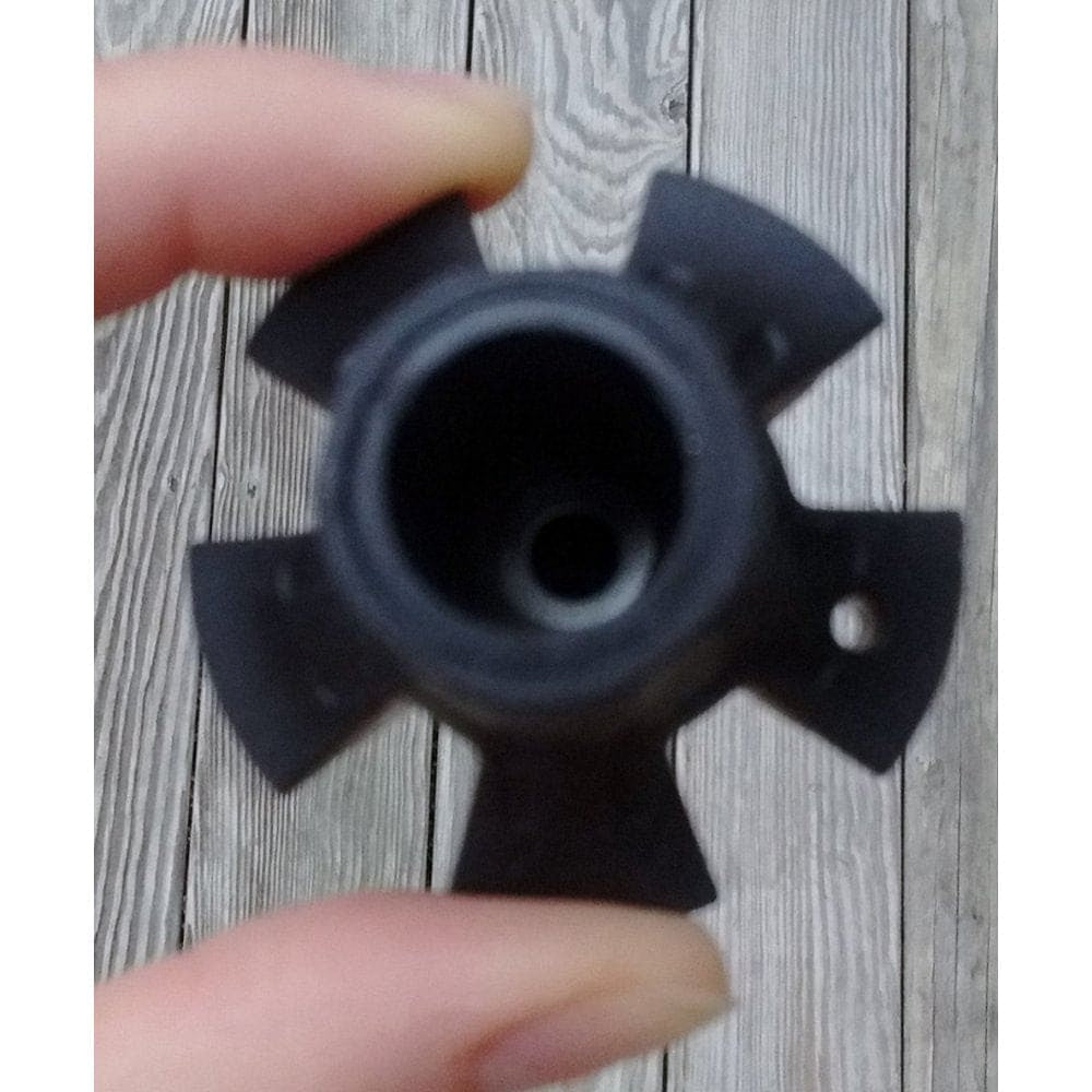 Four Pack of Extra Durable Rubber Replacement Tips (Replacement Feet - Paws - Ferrules - Caps) for Trekking Poles - Fits Most Hiking and Walking Poles.