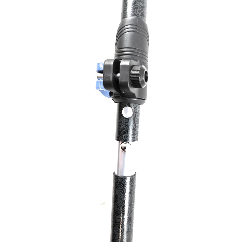 Motivator Swift Connect Travel Poles for Balance and Rehab - Patented Stability Grips - Lightweight, Adjustable and Collapsible includes Detachable Feet and Travel Bag