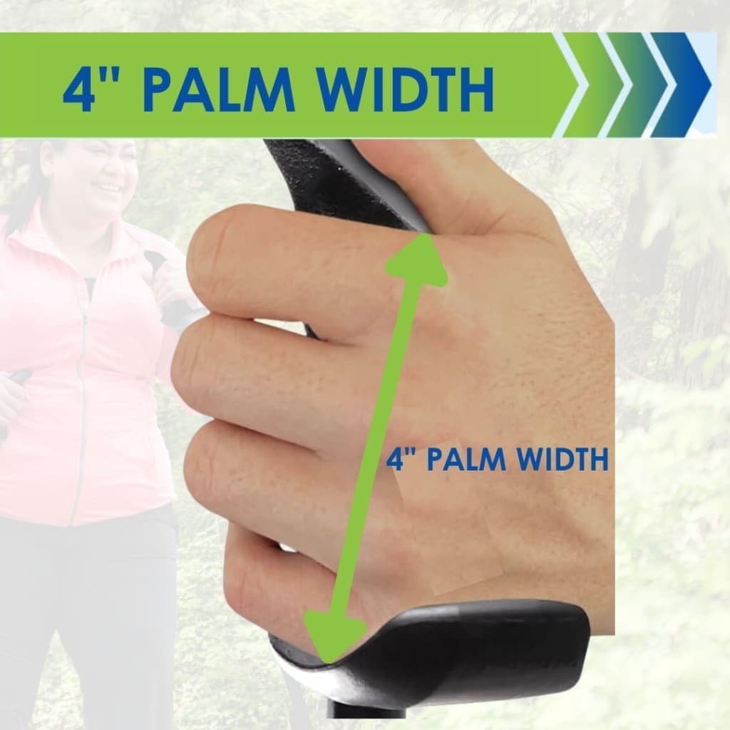 Motivator Super Duty Swift Connect Travel Poles for Balance and Rehab - Heavy Duty Poles with XL Motivator Stability Grips - For Heights 4' to 7' and for Weights up to 300lbs